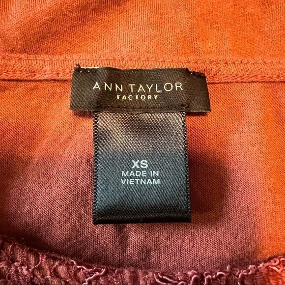3 for $30! Ann Taylor factory long sleeve tee - Picture 6 of 7